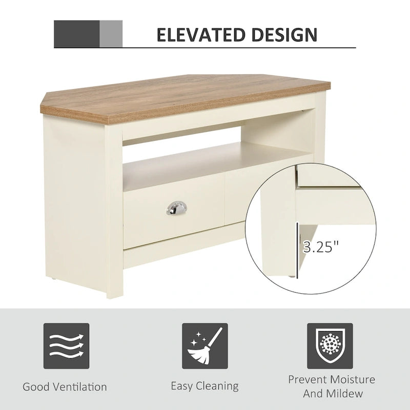 37.5 TV Stand with Drawers & Storage for 50 TVs