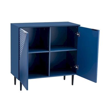 Christopher Knight Home - Mirod Modern Minimalist Side Cabinet with Adjustable Shelves for Stylish and Versatile Storage