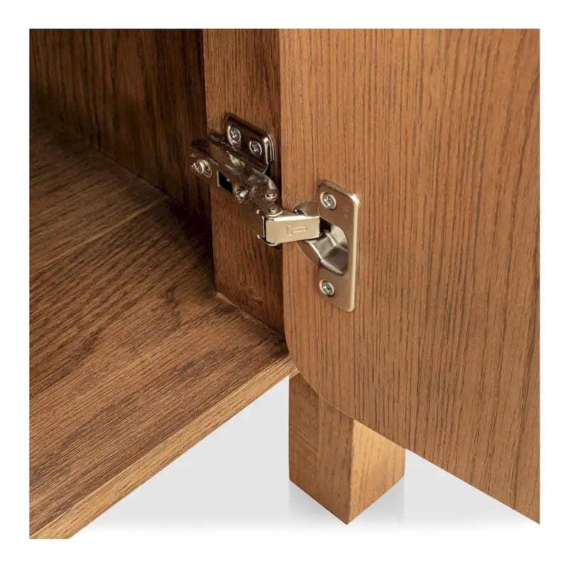 NADAAL STUDIOS Bastian, Sideboard With drawers, Warm Brown - 78.5W x19.76D x32H