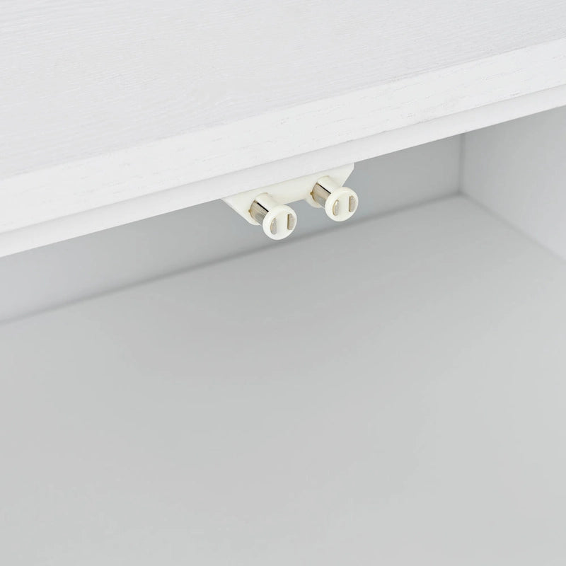 60 Press-to-Open Design Sideboard Buffet Cabinet with 4 Doors