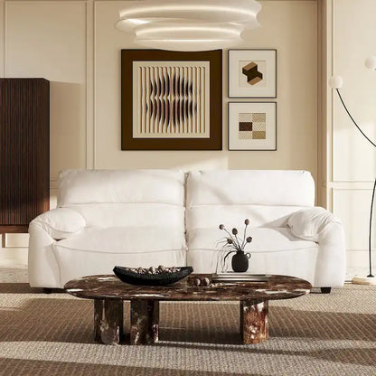 Sorrento 90.5 Chenille Upholstered 2-Piece Modular Sofa