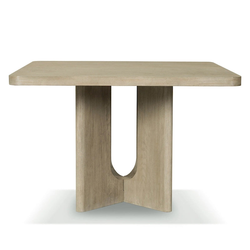 Furniture of America Piez Modern 54-inch Square Solid Wood Counter Height Dining Table