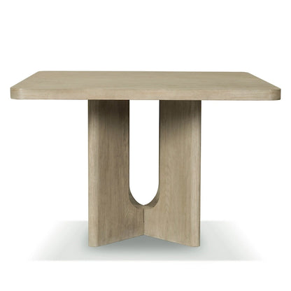 Furniture of America Piez Modern 54-inch Square Solid Wood Counter Height Dining Table