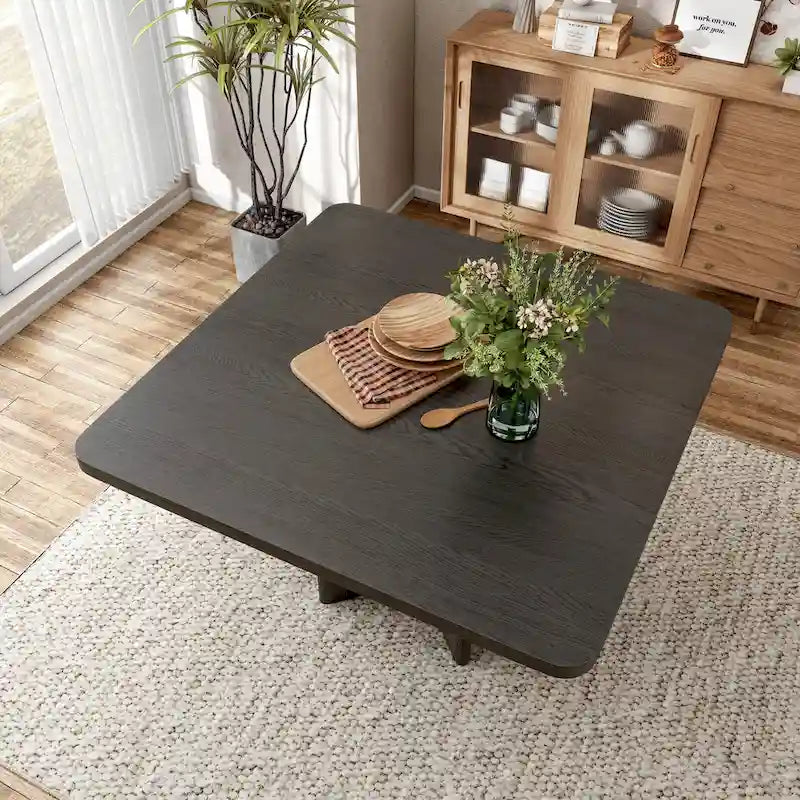 Furniture of America Piez Modern 54-inch Square Solid Wood Counter Height Dining Table