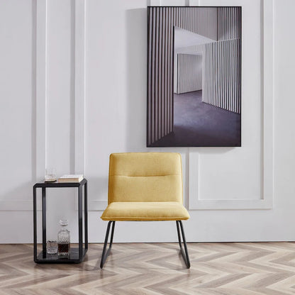 Corvus Cosmo Fabric Lounge Accent Slipper Chair