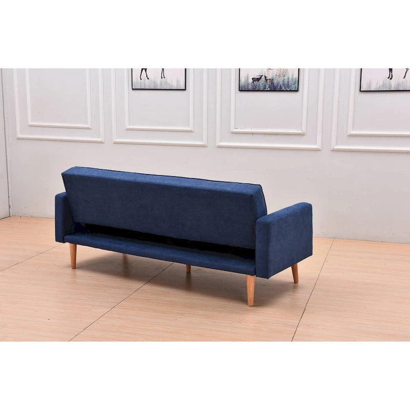 Modern Adjustable 3-position Sleeper Sofa Futon
