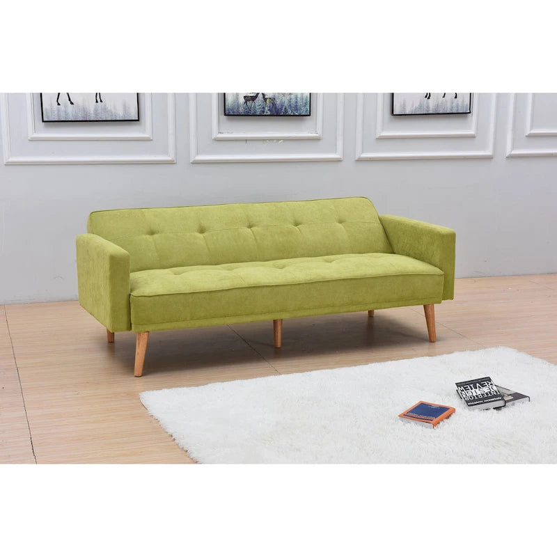 Modern Adjustable 3-position Sleeper Sofa Futon