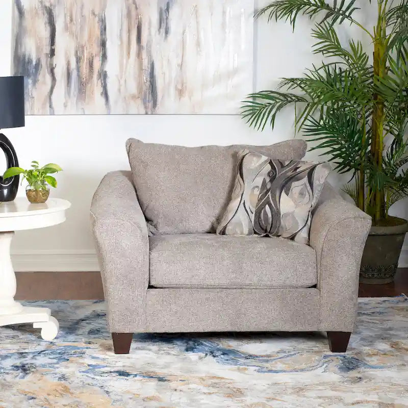 Roundhill Furniture Camero Contemporary Fabric Pillowback Accent Chair