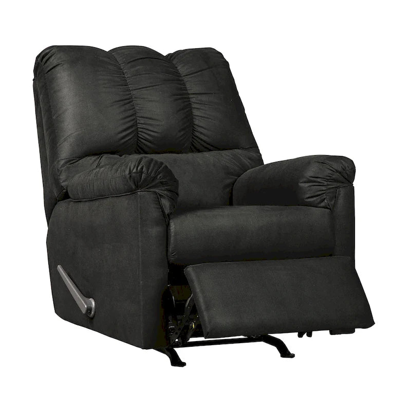 Signature Design by Ashley Darcy Contemporary Black Rocker Recliner