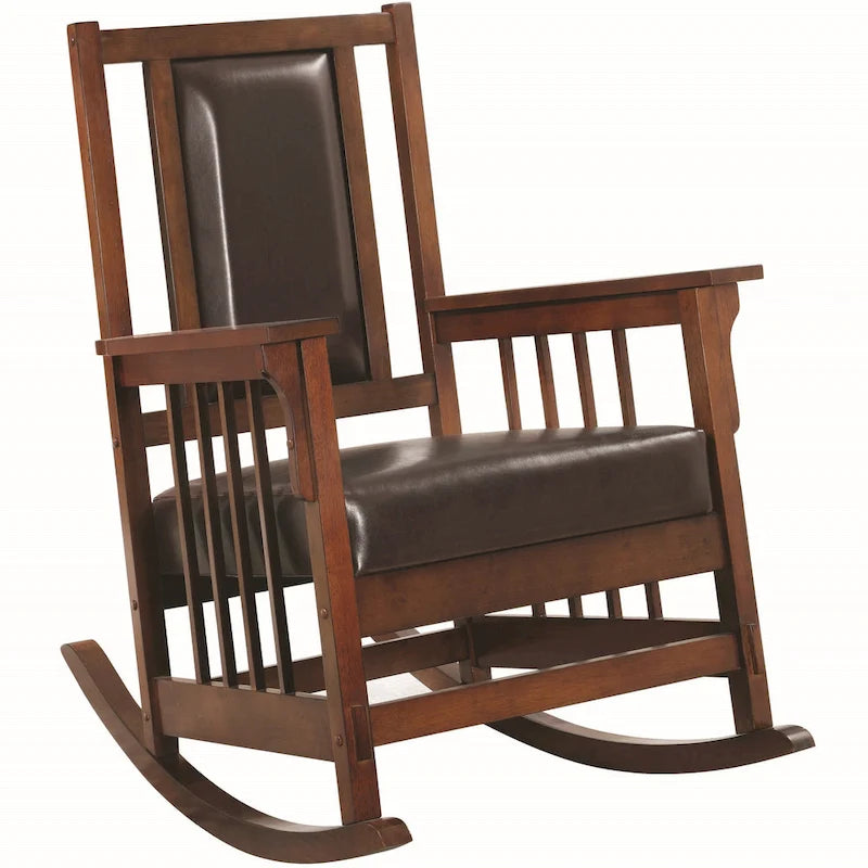Kapelner Luxury Mission Style Rocking Chair