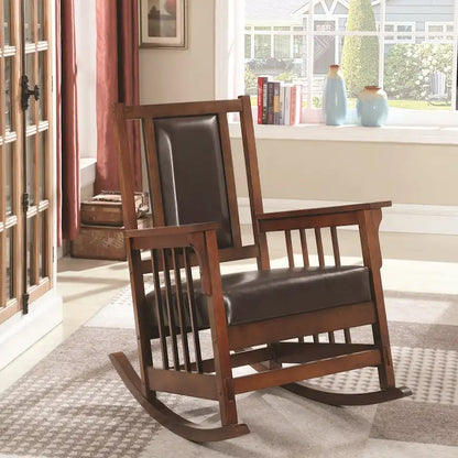Kapelner Luxury Mission Style Rocking Chair