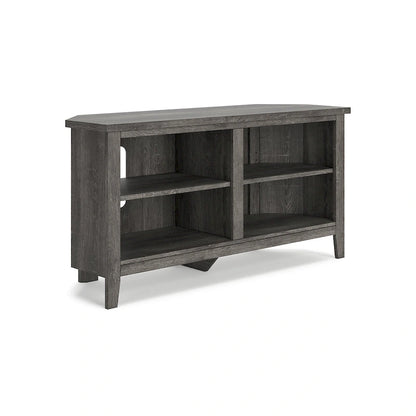 Signature Design by Ashley Arlenbry Gray Corner TV Stand