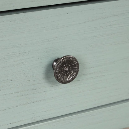 Wood Console Table with 3 Storage Drawers and 2 Shelves