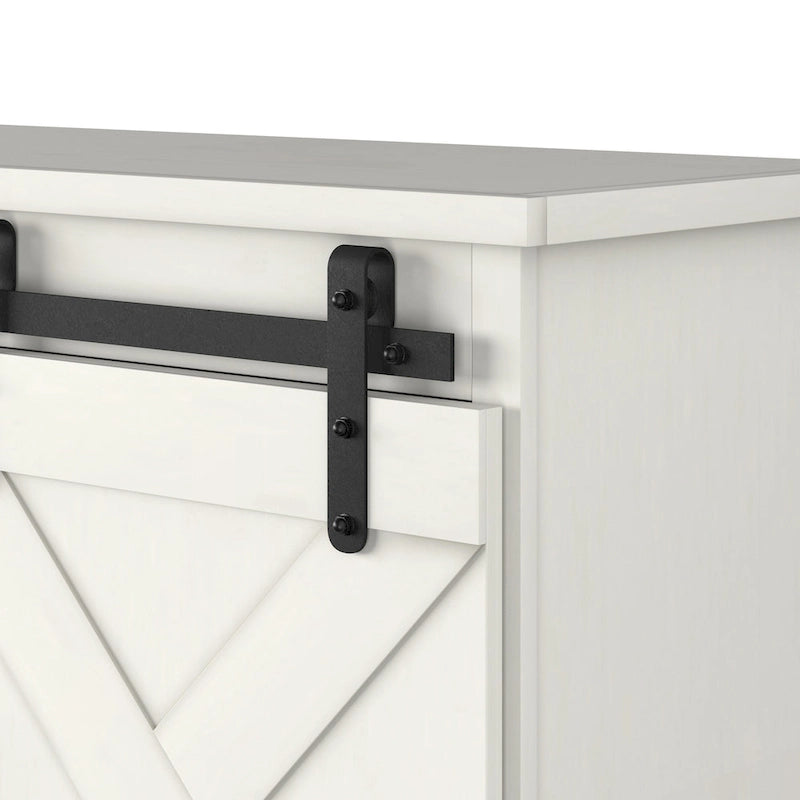 The Gray Barn Sycamore Rise Farmhouse Wood 66-inch TV Console