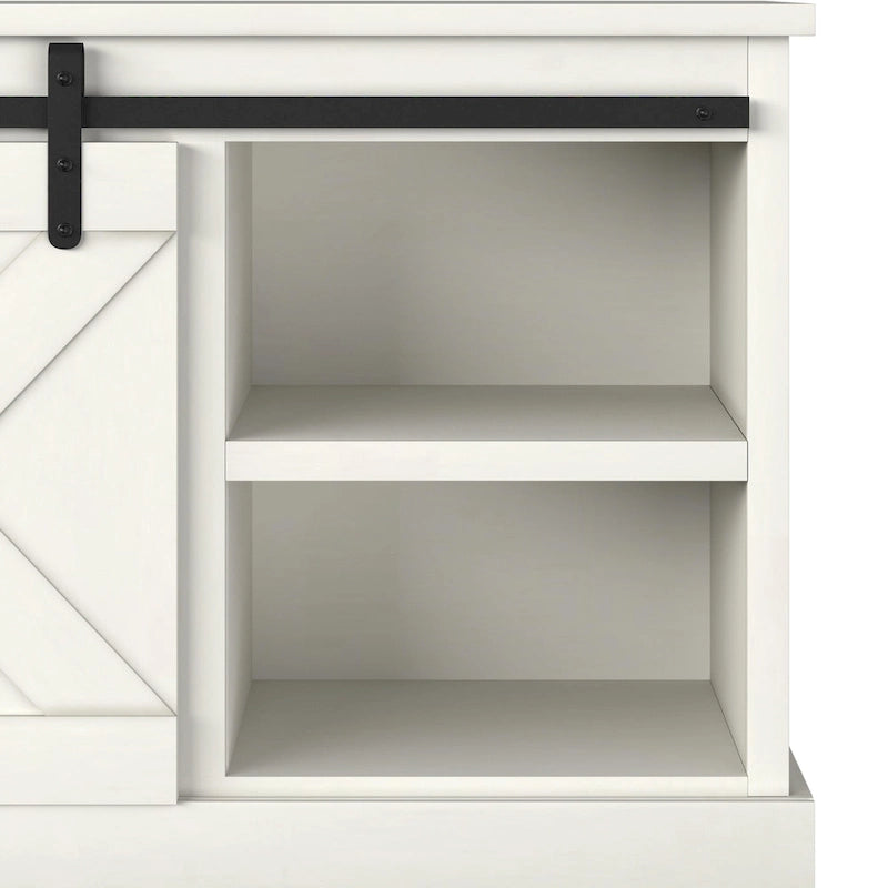 The Gray Barn Sycamore Rise Farmhouse Wood 66-inch TV Console