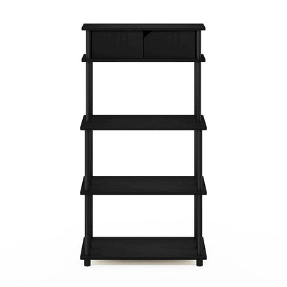 Furinno Turn-N-Tube Toolless Storage Shelf with Top Cabinet