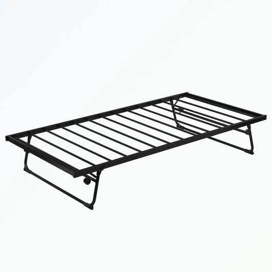 Twin Size Daybed with Adjustable Trundle