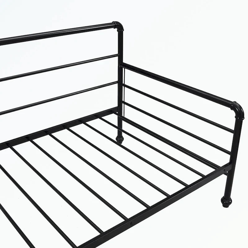 Twin Size Daybed with Adjustable Trundle