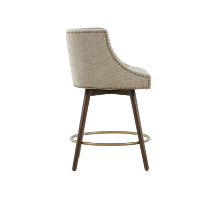 Madison Park Quarry Swivel Counter Stool