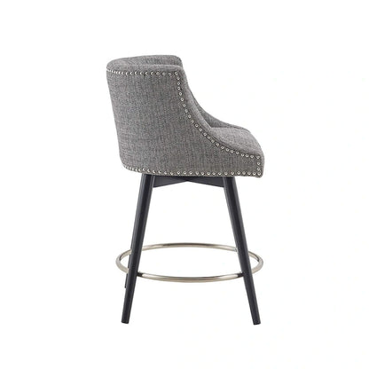 Madison Park Quarry Swivel Counter Stool