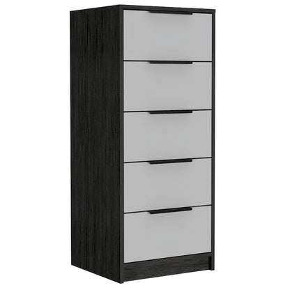 TUHOME Kaia 5 Drawer Dresser, Vertical Dresser