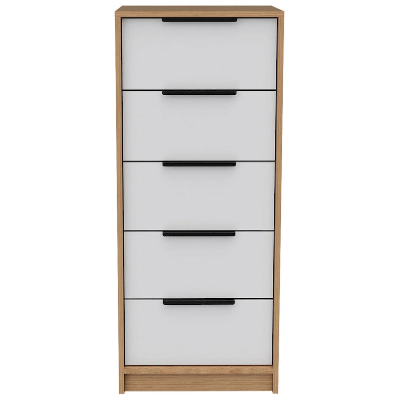 TUHOME Kaia 5 Drawer Dresser, Vertical Dresser