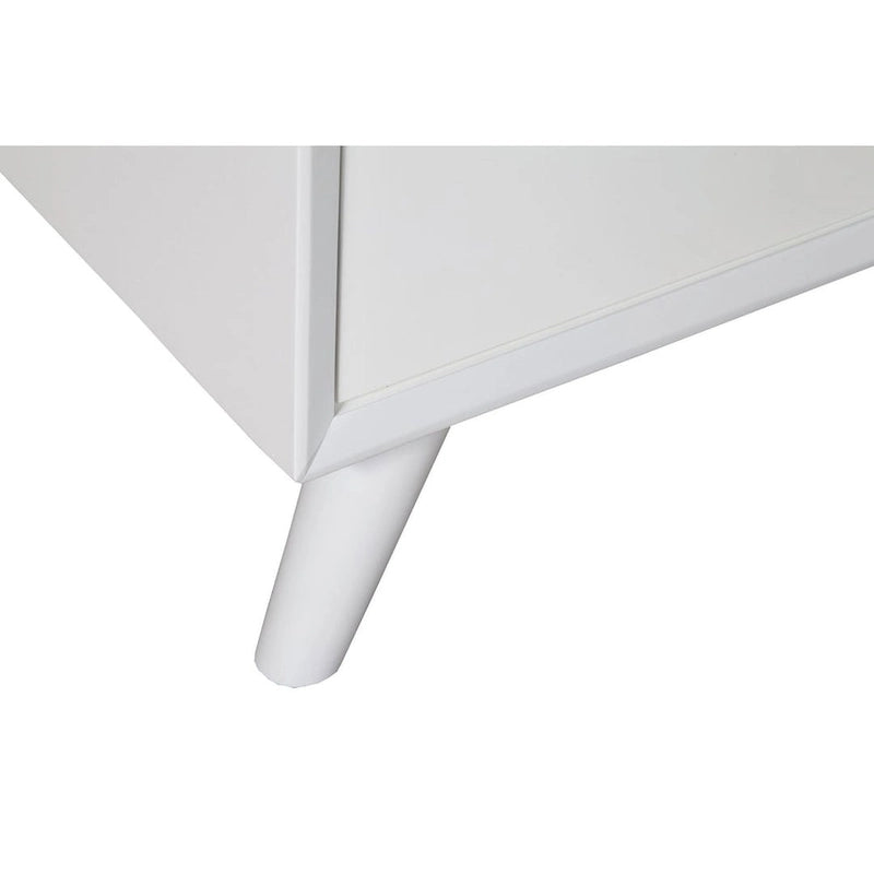 Flynn Wood Accent Cabinet in White