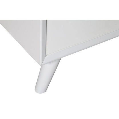 Flynn Wood Accent Cabinet in White