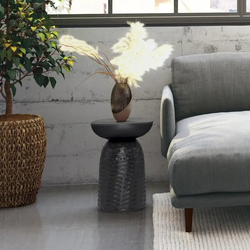 WYNDENHALL Willis 13 inch Wide Solid Wood Contemporary Accent Table & Fully Assembled - 12.6 D x 12.6 W x 17.7 H