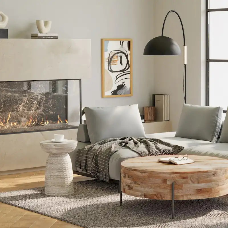 WYNDENHALL Willis 13 inch Wide Solid Wood Contemporary Accent Table & Fully Assembled - 12.6 D x 12.6 W x 17.7 H