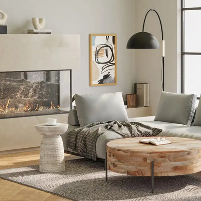 WYNDENHALL Willis 13 inch Wide Solid Wood Contemporary Accent Table & Fully Assembled - 12.6 D x 12.6 W x 17.7 H