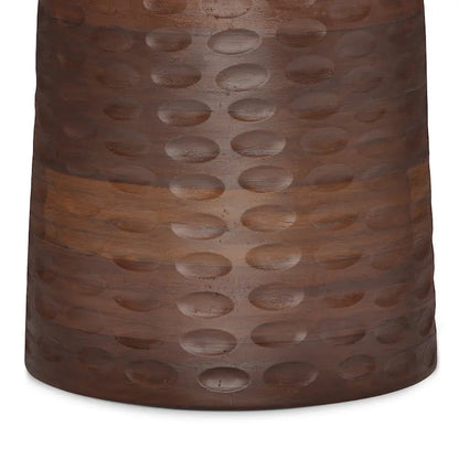 WYNDENHALL Willis 13 inch Wide Solid Wood Contemporary Accent Table & Fully Assembled - 12.6 D x 12.6 W x 17.7 H