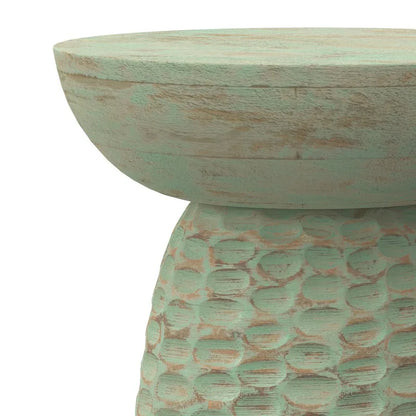 WYNDENHALL Willis 13 inch Wide Solid Wood Contemporary Accent Table & Fully Assembled - 12.6 D x 12.6 W x 17.7 H