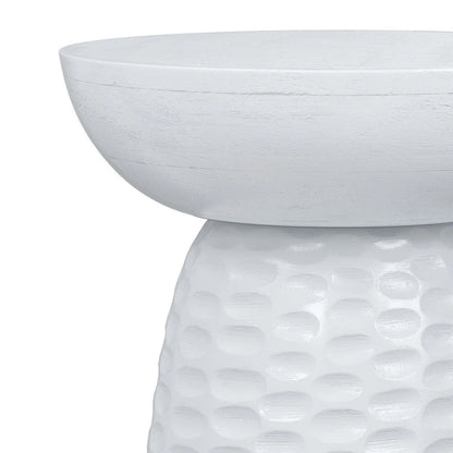 WYNDENHALL Willis 13 inch Wide Solid Wood Contemporary Accent Table & Fully Assembled - 12.6 D x 12.6 W x 17.7 H