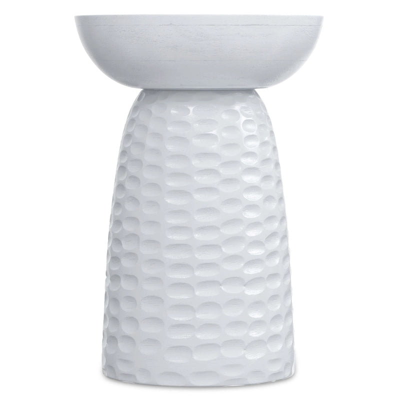 WYNDENHALL Willis 13 inch Wide Solid Wood Contemporary Accent Table & Fully Assembled - 12.6 D x 12.6 W x 17.7 H