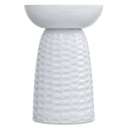 WYNDENHALL Willis 13 inch Wide Solid Wood Contemporary Accent Table & Fully Assembled - 12.6 D x 12.6 W x 17.7 H