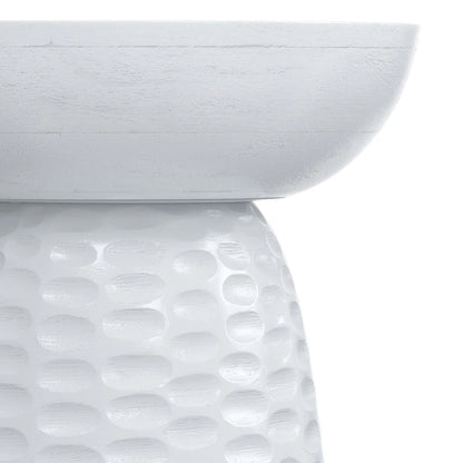 WYNDENHALL Willis 13 inch Wide Solid Wood Contemporary Accent Table & Fully Assembled - 12.6 D x 12.6 W x 17.7 H