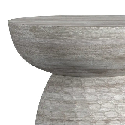 WYNDENHALL Willis 13 inch Wide Solid Wood Contemporary Accent Table & Fully Assembled - 12.6 D x 12.6 W x 17.7 H