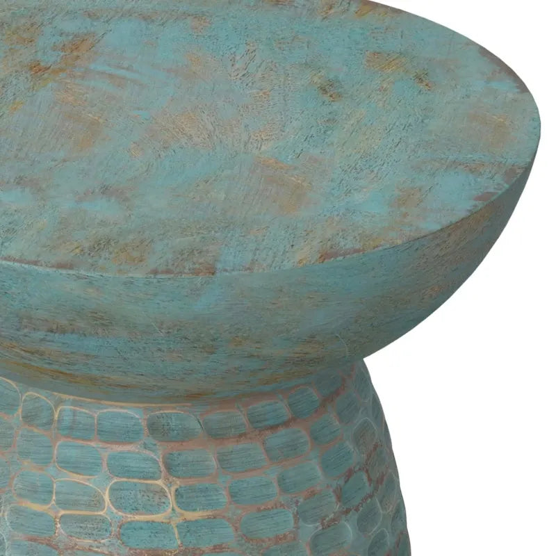 WYNDENHALL Willis 13 inch Wide Solid Wood Contemporary Accent Table & Fully Assembled - 12.6 D x 12.6 W x 17.7 H