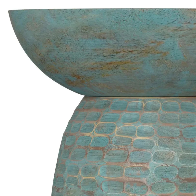 WYNDENHALL Willis 13 inch Wide Solid Wood Contemporary Accent Table & Fully Assembled - 12.6 D x 12.6 W x 17.7 H