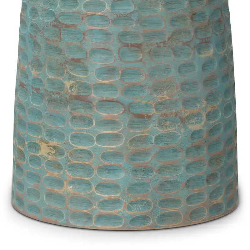 WYNDENHALL Willis 13 inch Wide Solid Wood Contemporary Accent Table & Fully Assembled - 12.6 D x 12.6 W x 17.7 H