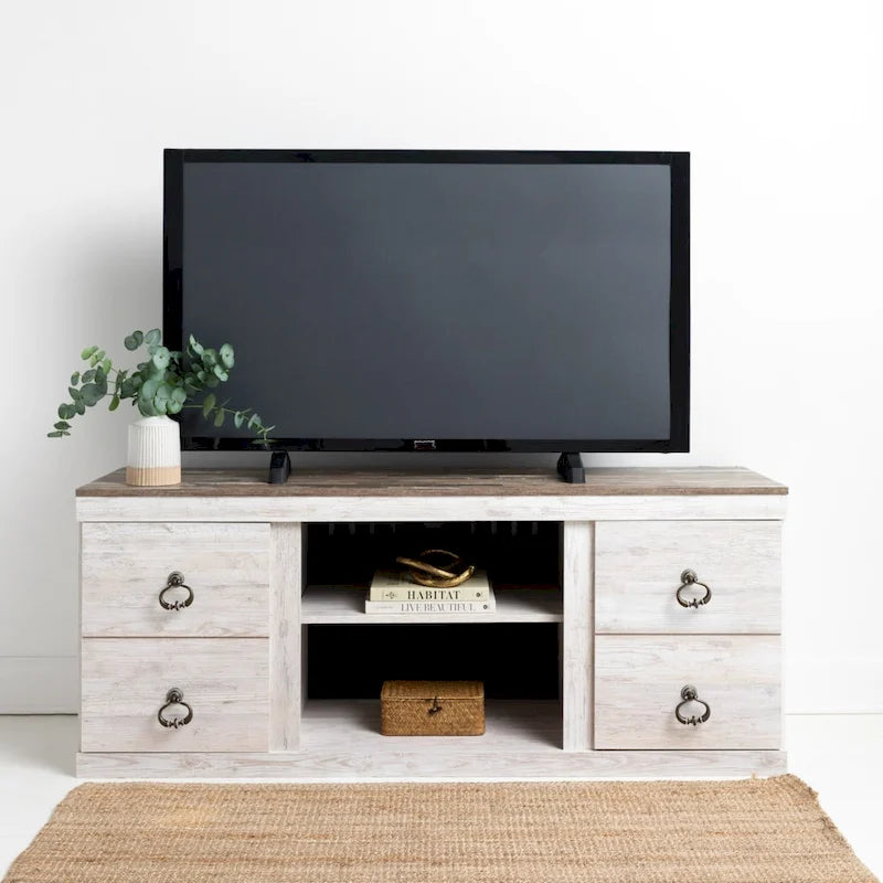 Signature Design by Ashley Willowton Woodgrain 60-inch TV Stand