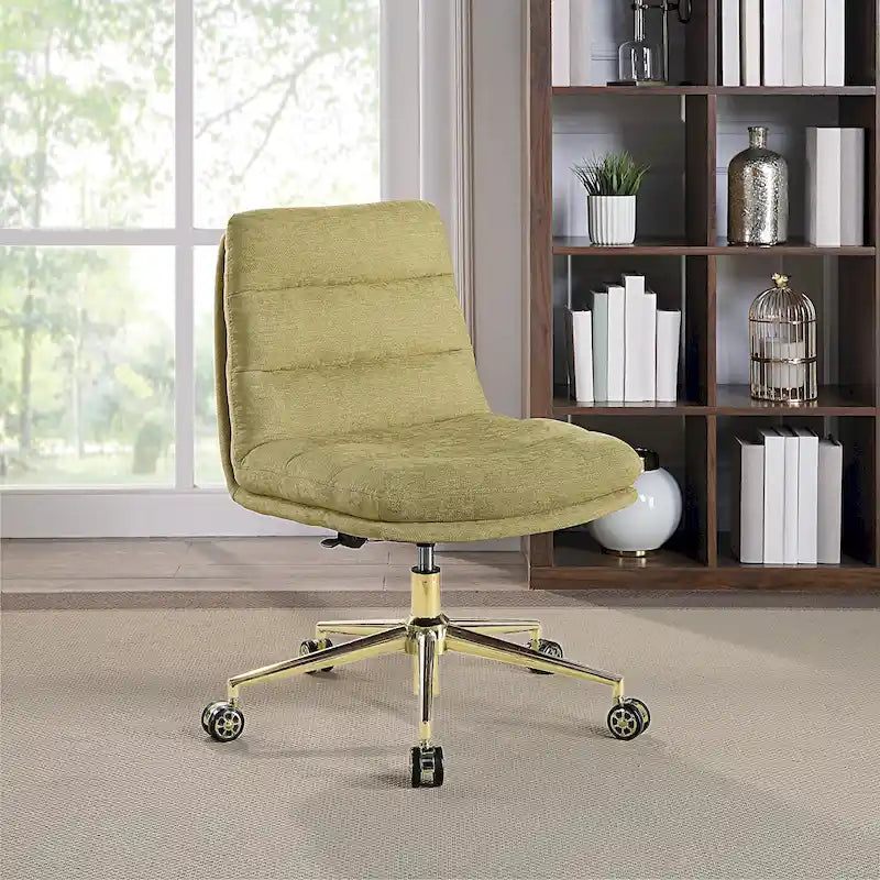 Legacy Swivel Office Chair in Faux Leather