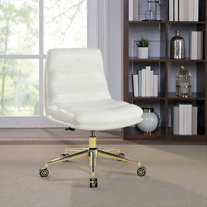 Legacy Swivel Office Chair in Faux Leather