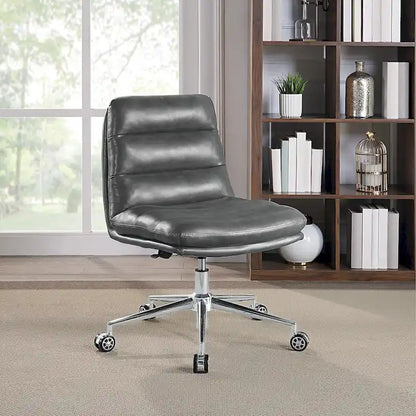 Legacy Swivel Office Chair in Faux Leather
