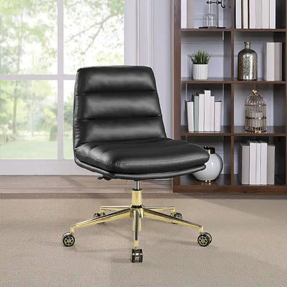 Legacy Swivel Office Chair in Faux Leather