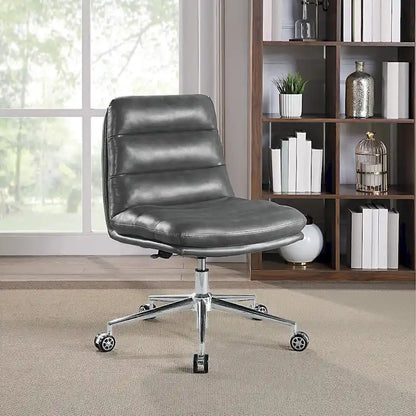 Legacy Swivel Office Chair in Faux Leather