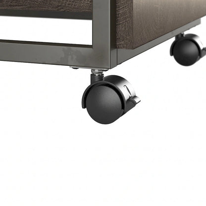 Refinery 3-drawer Mobile File Cabinet