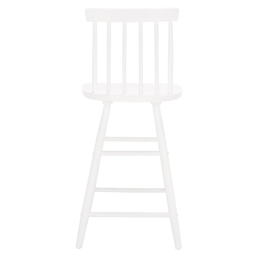 SAFAVIEH Nanie Wood 25-inch Counter Stool - 17 In. W x 17 In. D x 38 In. H - 17Wx17Dx38H