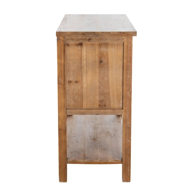 SAFAVIEH Neppie Natural Oak 9-Drawer Chest